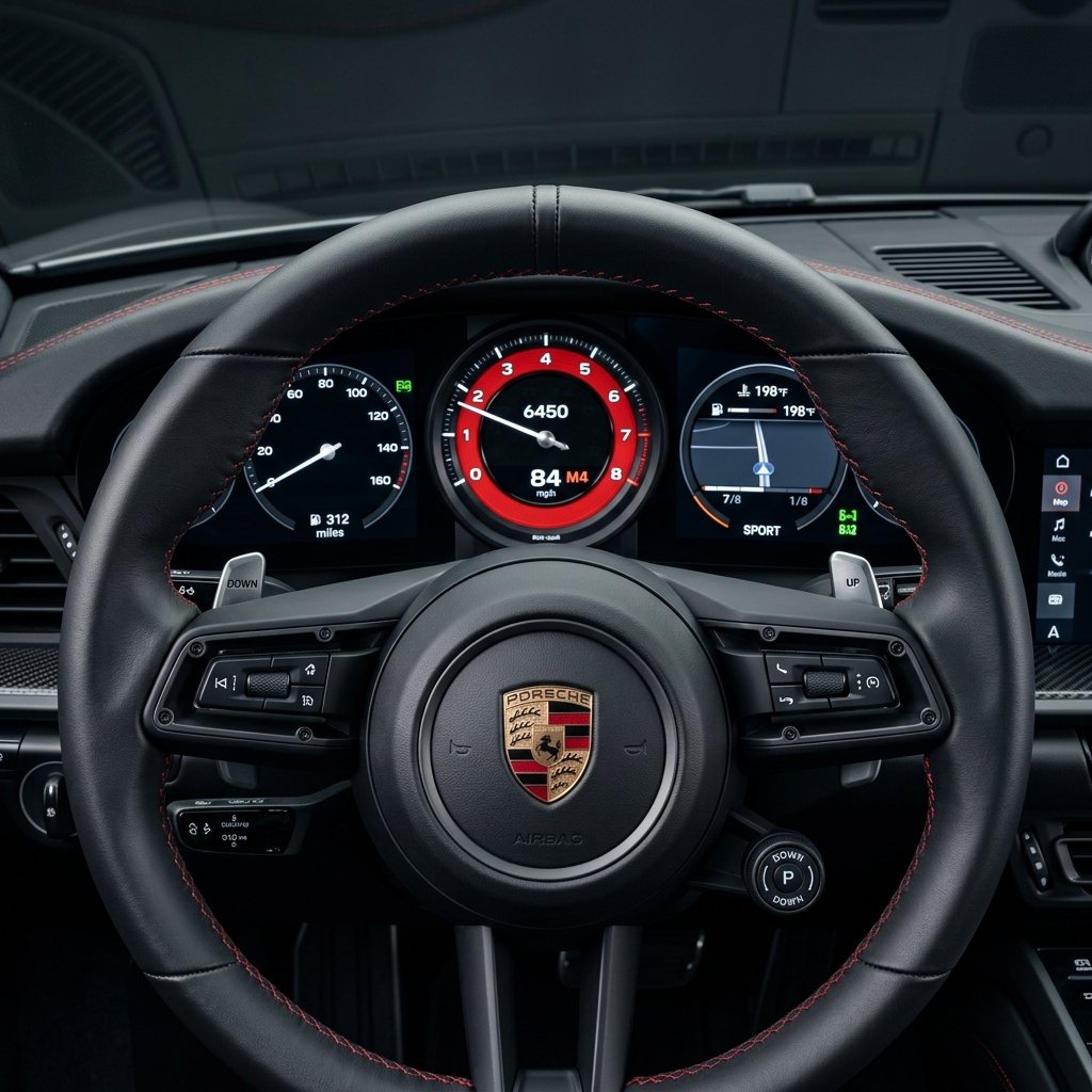 Leather Steering Wheel